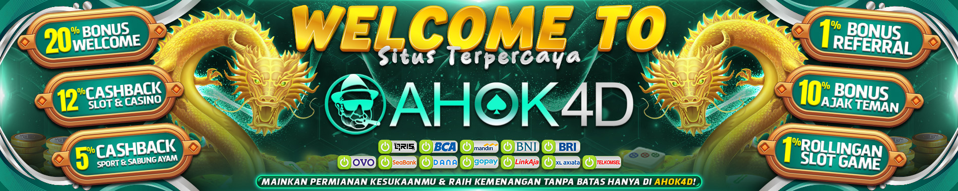 AHOK4D | Platfrom Slot777 Dengan Bonus Melimpah Setiap Hari